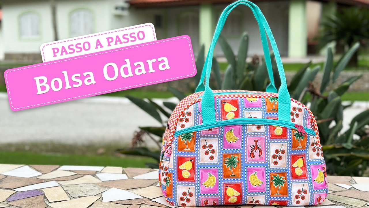 Bolsa Odara – Costura Criativa Fácil + Molde Grátis