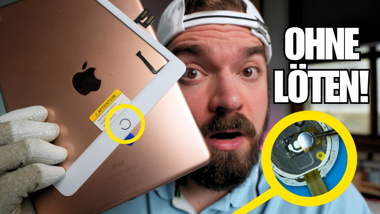 iPad Home Button reagiert nicht – einfache Reparatur ohne Löten!