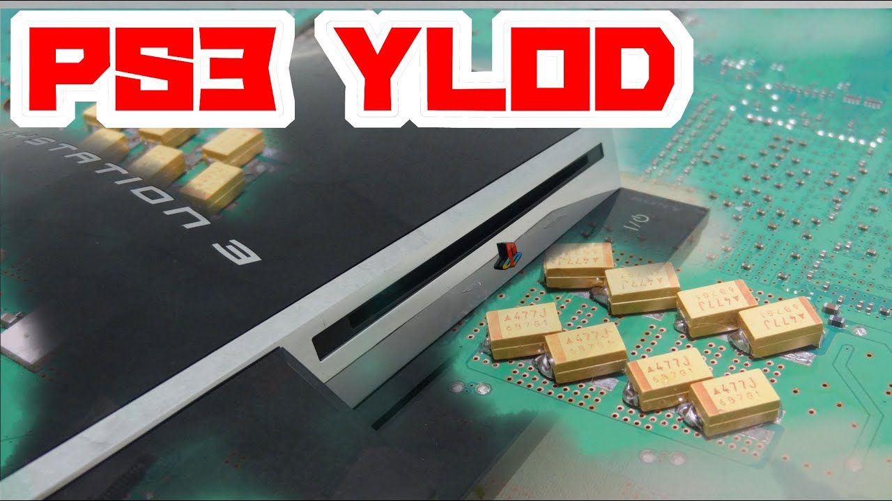PS3 YLOD repair   ※修理から3年！作動記録更新中！