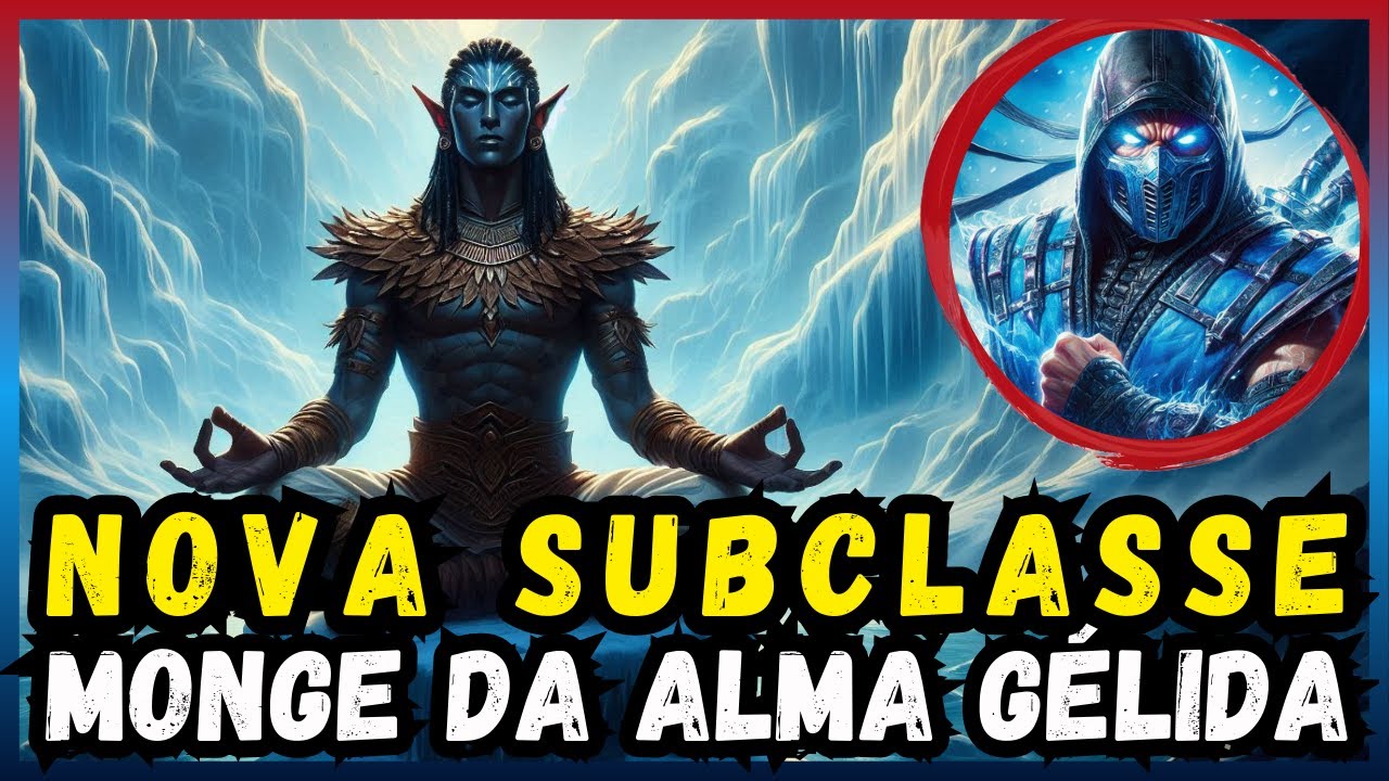 Monge do Caminho da Alma Gélida | Novos Monges em D&D | #rpg #dnd #dnd5e