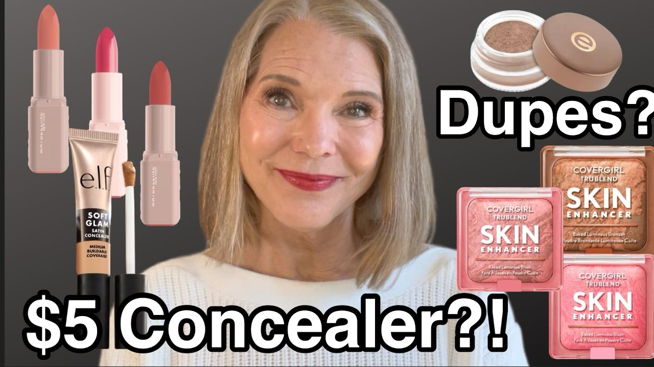 Ranking Hot New Drug Store Makeup UNDER $10 (Dupe Alert!) Over 60 Beauty