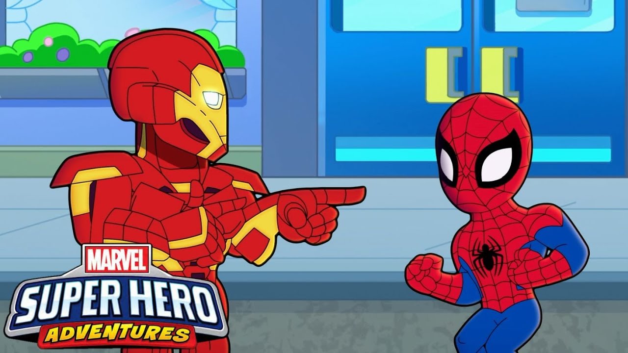 Top 10 EPICKICH momentów Spidiego | Marvel Super Hero Adventures