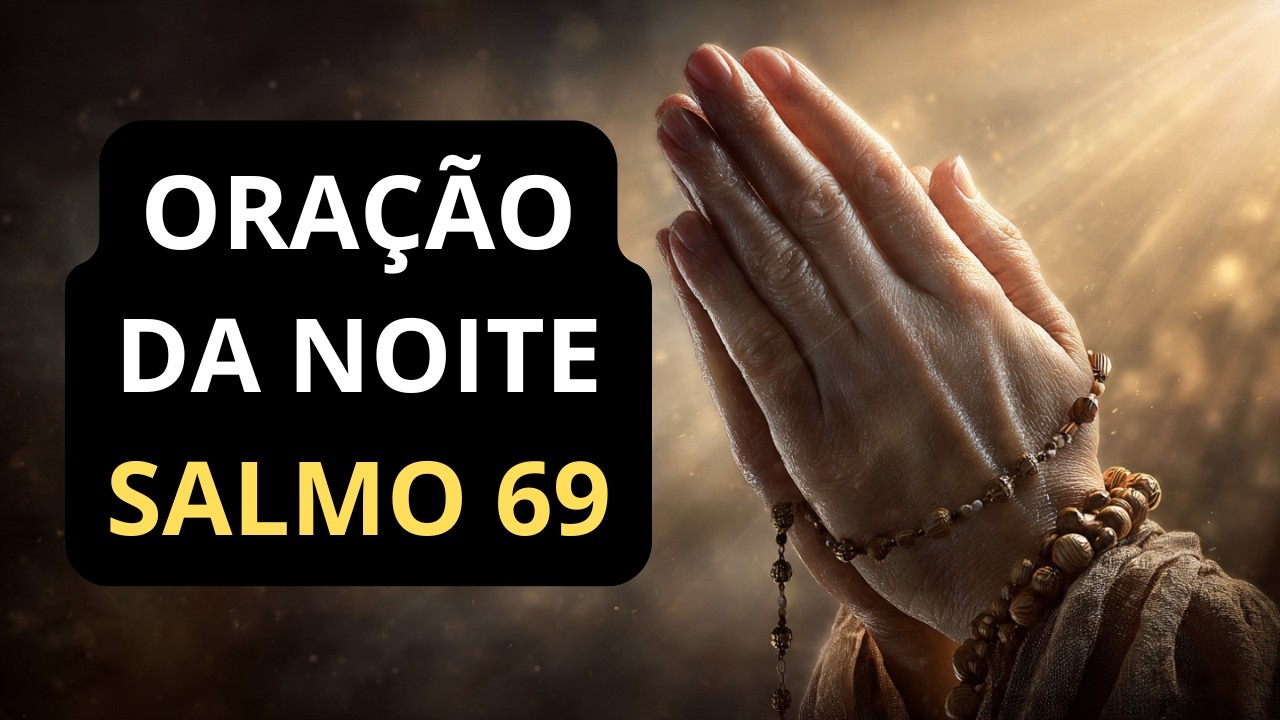 ORAÇÃO PODEROSA DA NOITE - SALMO 69