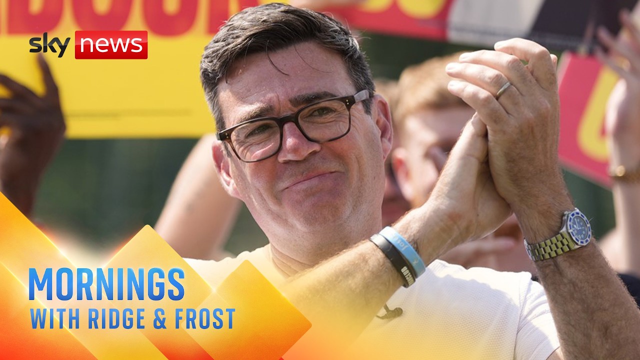 Andy Burnham expected to lay out his vision for Britain in first major leadership speech | Mornings