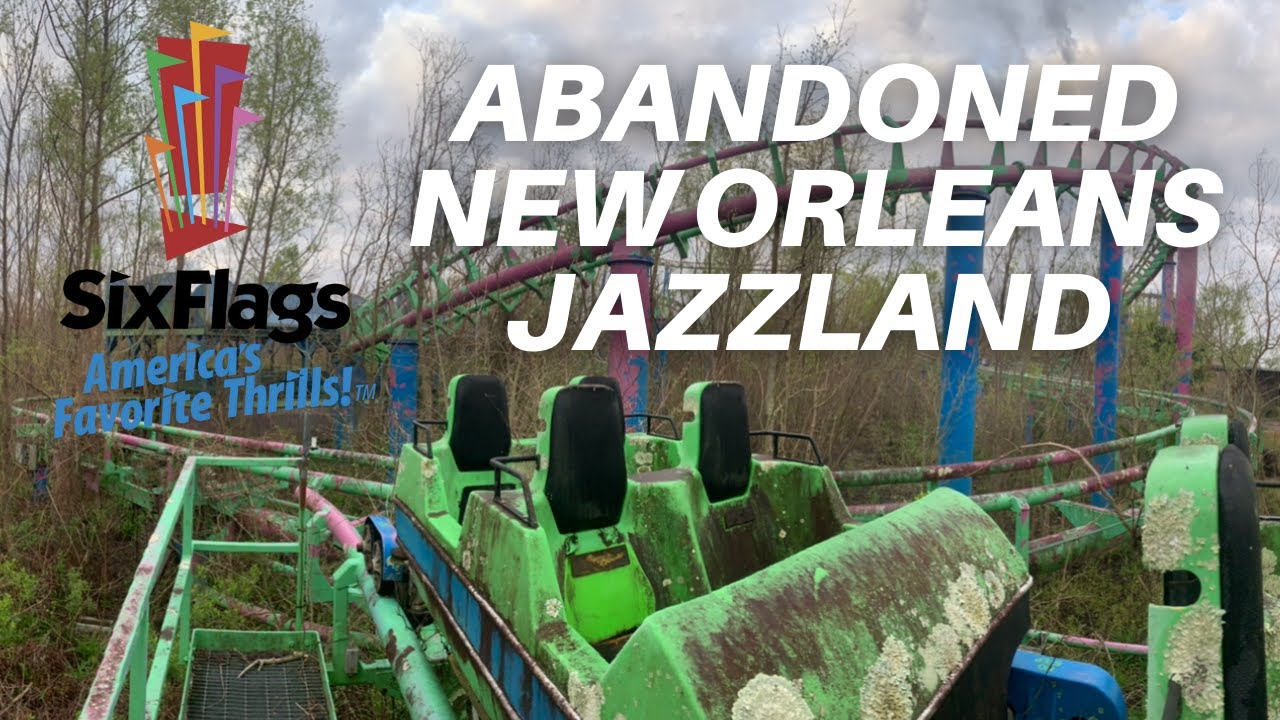 EXPLORING ABANDONED SIX FLAGS NEW ORLEANS SOLO
