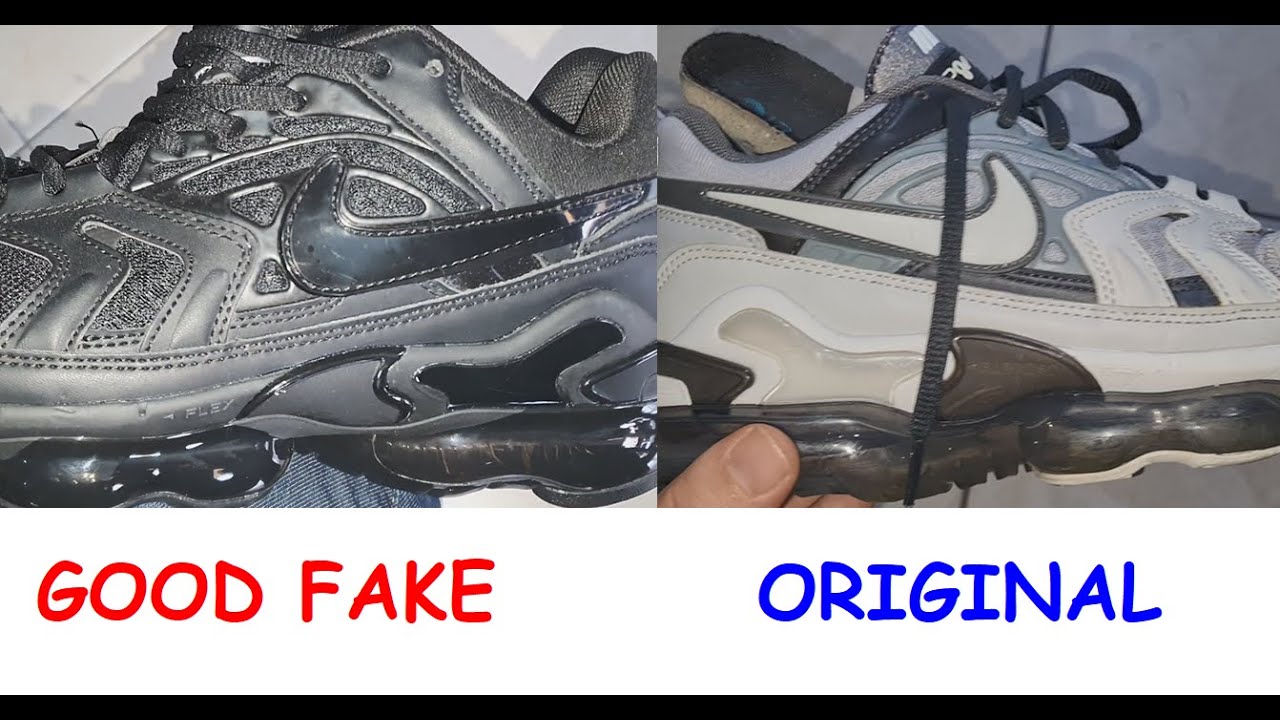 Nike Air Vapormax Evo real vs fake. How to spot original Nike Vapormax evo sneakers