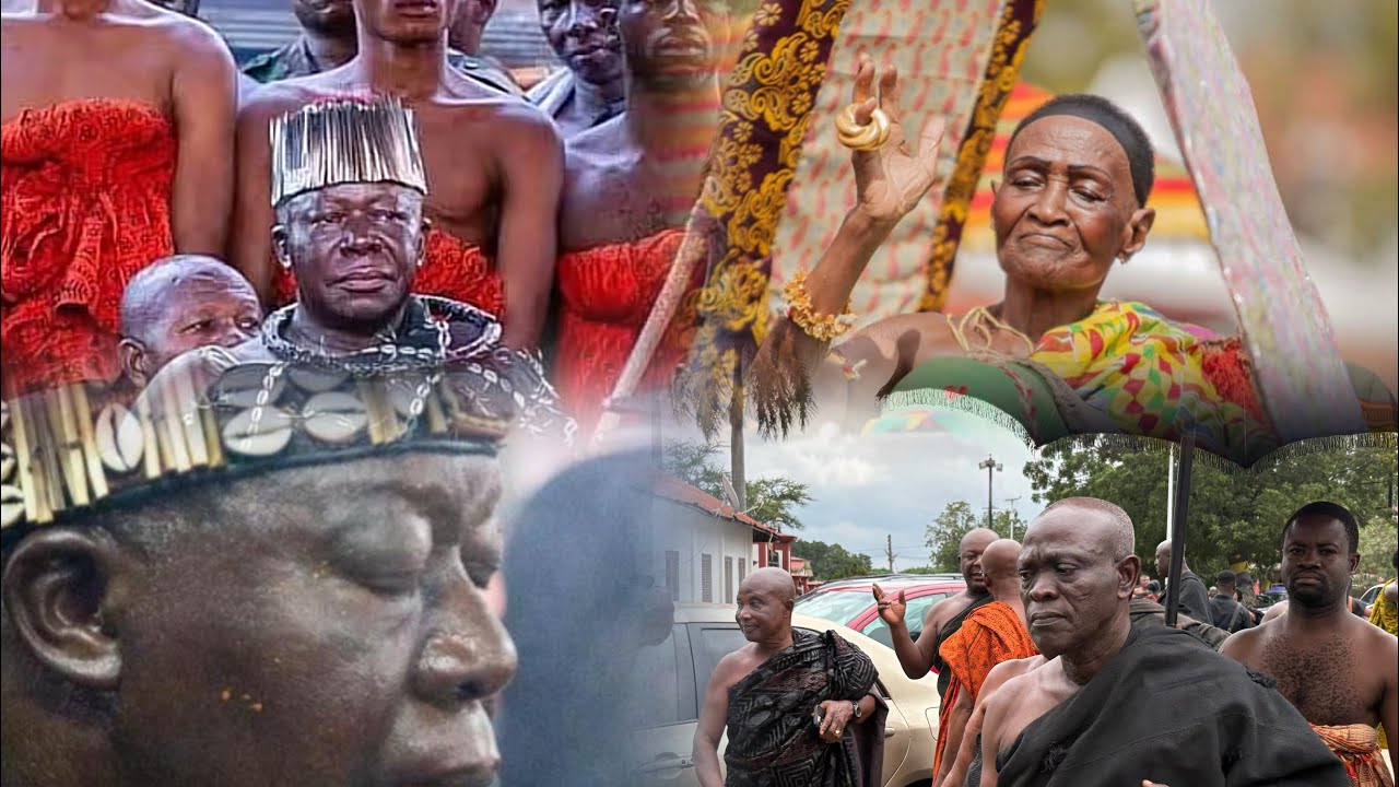 Asantehene officially informs Asanteman of the passing of Nana Konadu Yiadom III, Asantehemaa 😢😭