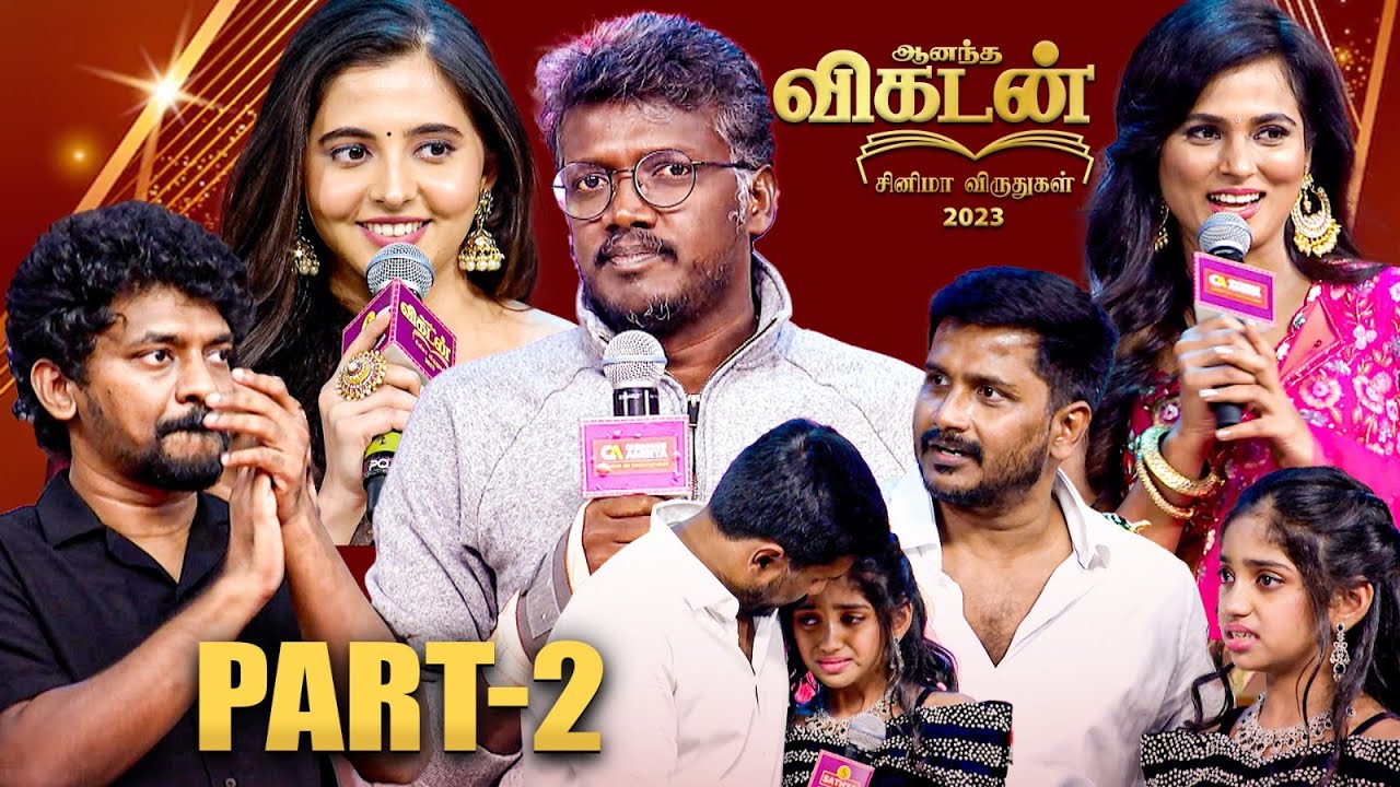 Mari Selvaraj | Preethi Asrani | Arun kumar | Maamannan | Ananda Vikatan Cinema Awards 2023🏆| Part 2