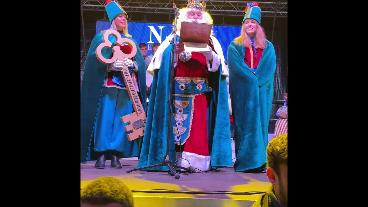 Mensaje del Rey Melchor a todos los niños de Majadahonda tras la Cabalgata de Reyes de 2023