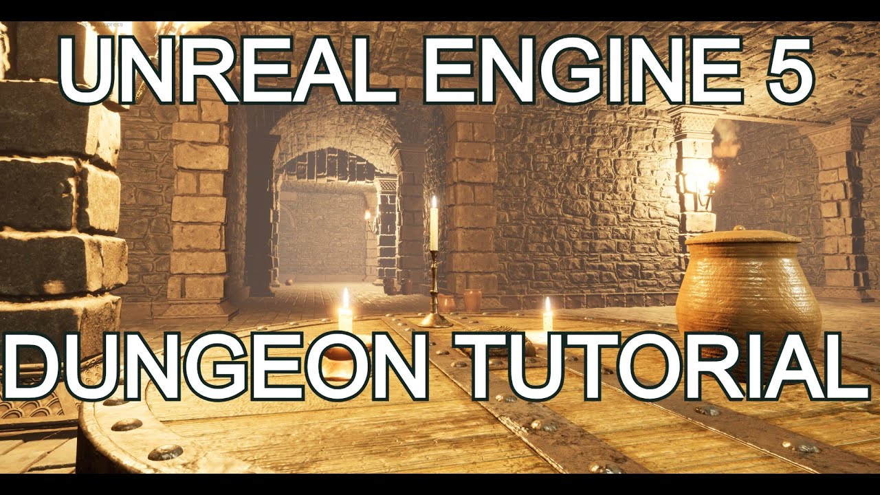 How to Make a Realistic RPG Dungeon Map in UE5 | Unreal Engine 5 Beginner Tutorial + FREE Assets