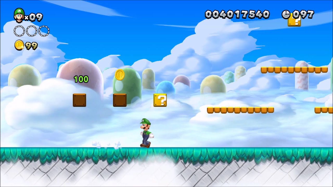 New Super Luigi U - Superstar-Boulevard - Alle Sternenmünzen