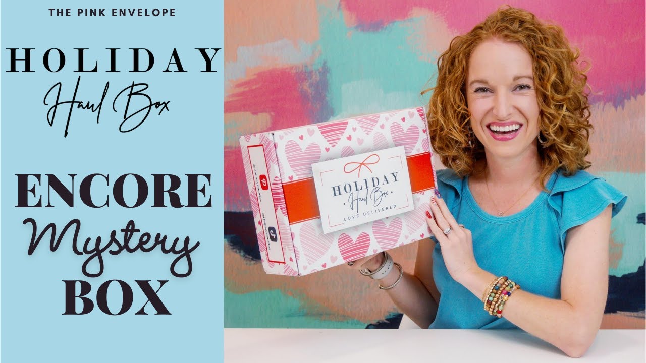 *NEW BOX* Holiday Haul Encore Box - Limited Edition Mystery Box Unboxing