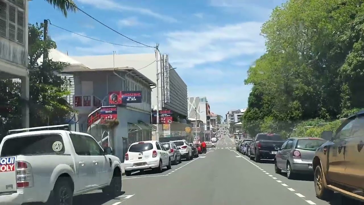 Driving around Noumea, New Caledonia