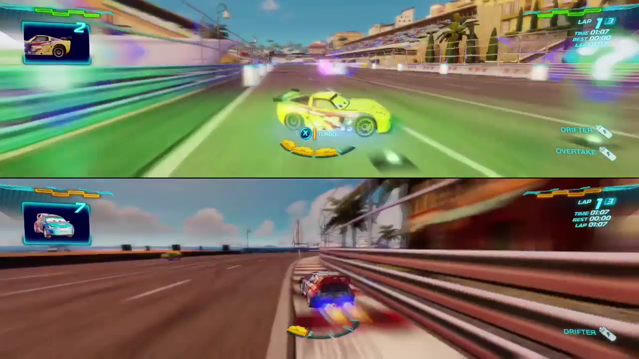 Cars 2 The Video Game | Jeff Gorvette Vs Raoul CaRoule - Mission: Harbor Hassle |
