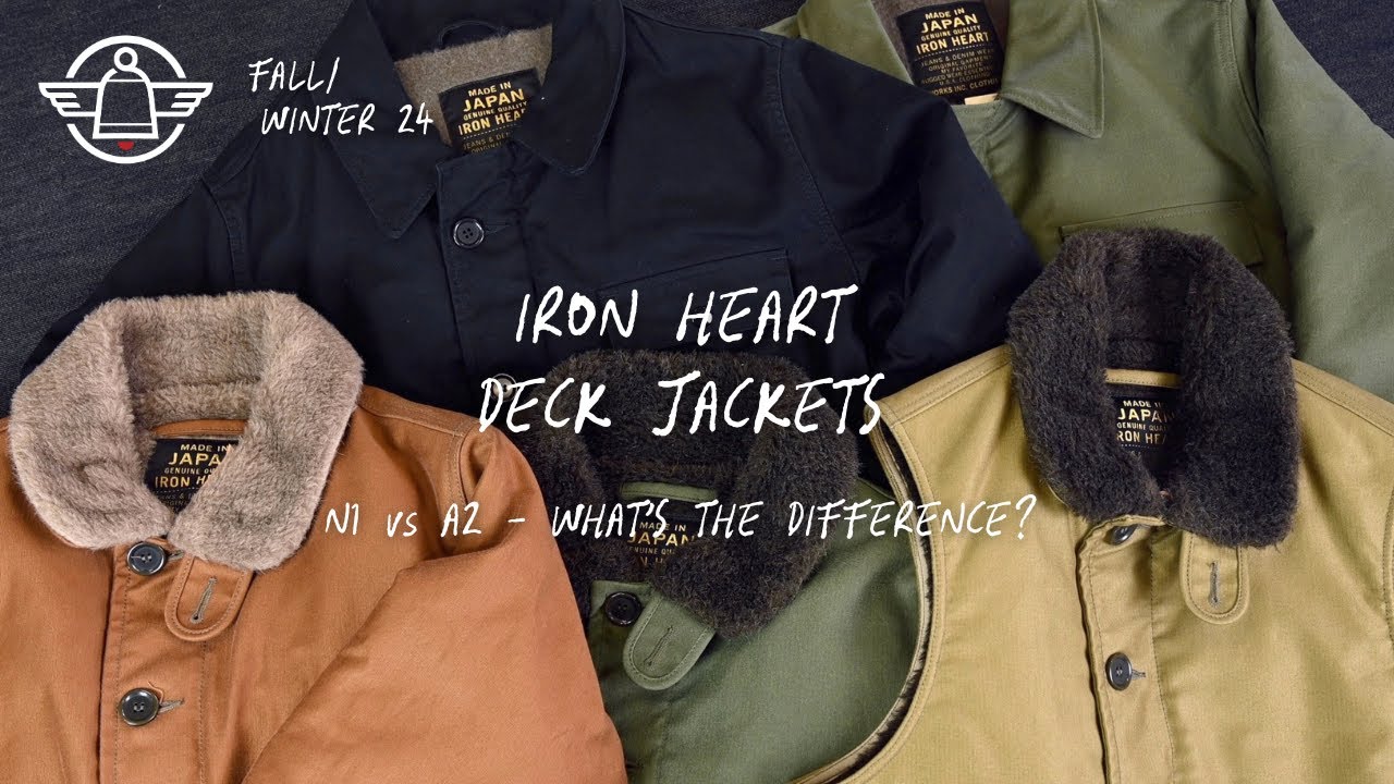 Iron Heart Deck Jackets | N1 vs A2 | What's The Difference?
