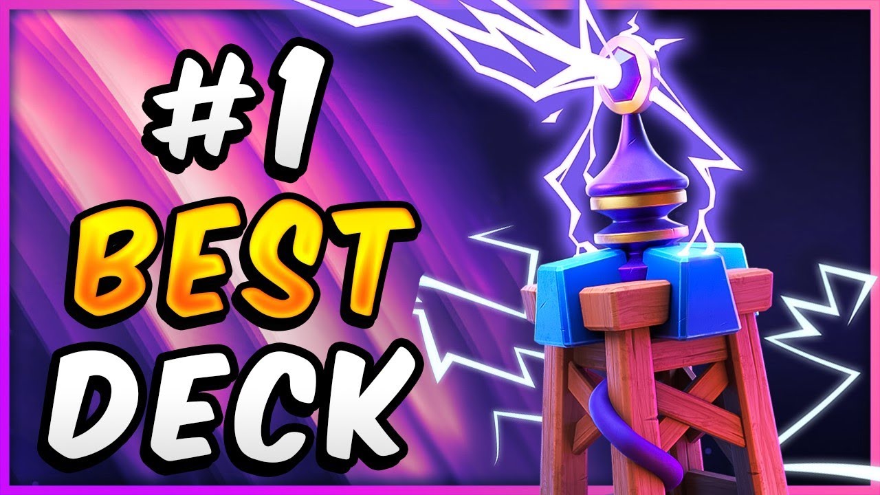 BEST TESLA EVOLUTION DECK in CLASH ROYALE 🏆