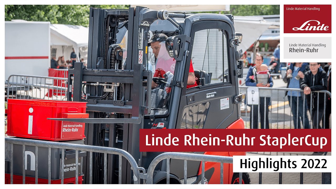 Linde Rhein-Ruhr StaplerCup 2022 - Highlights der Regionalmeisterschaft im Staplerfahren