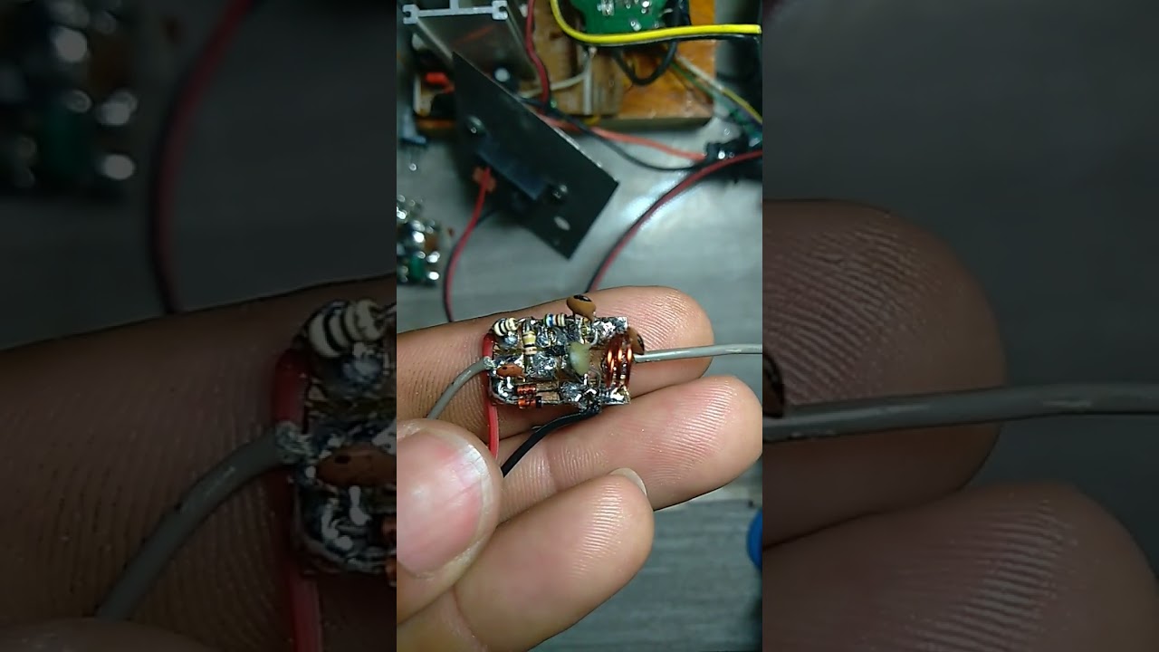 amplificador de antena   p/FM e VHF em desenvolvimento! 😁