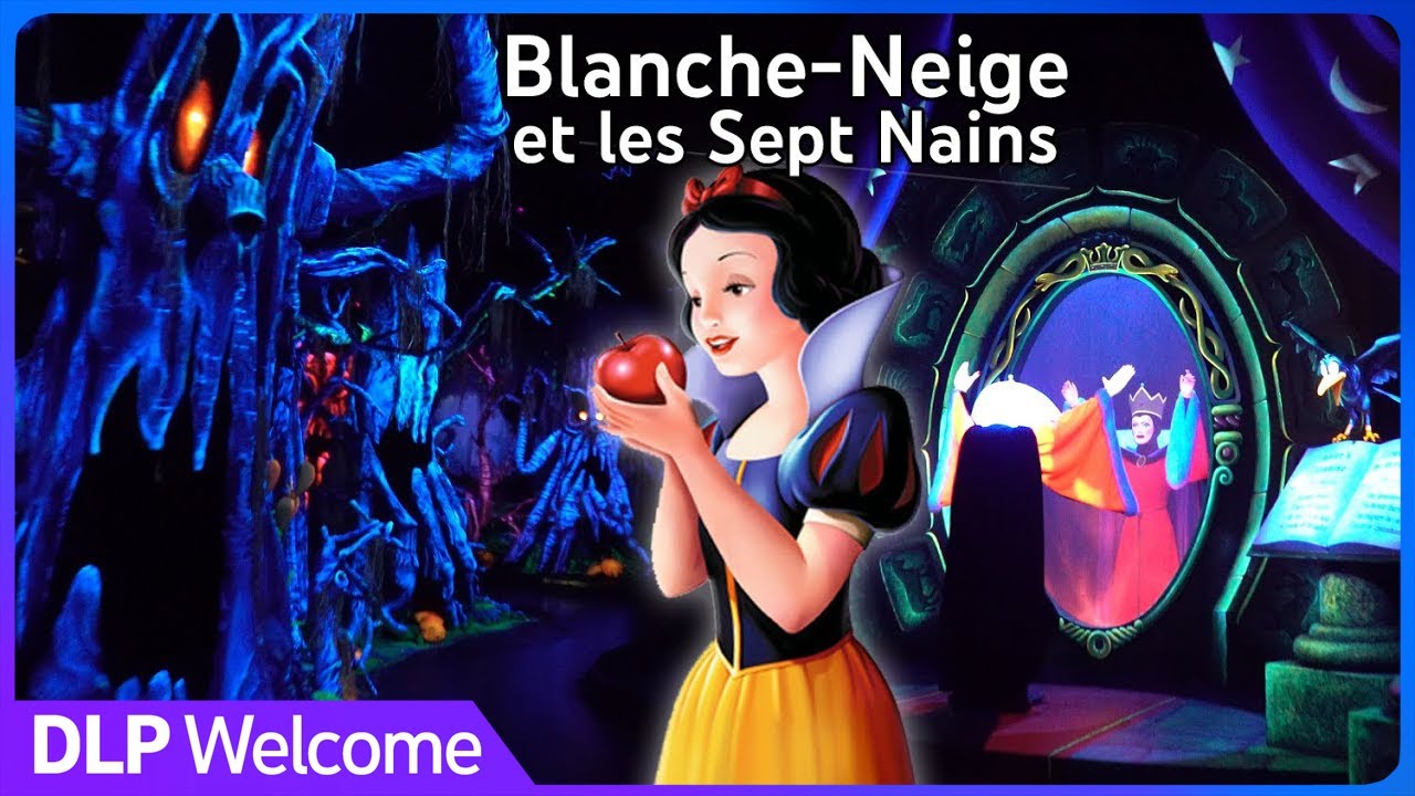 [4K - Extreme Low Light] Blanche-Neige et les Sept Nains - On Ride 2021 - Disneyland Paris