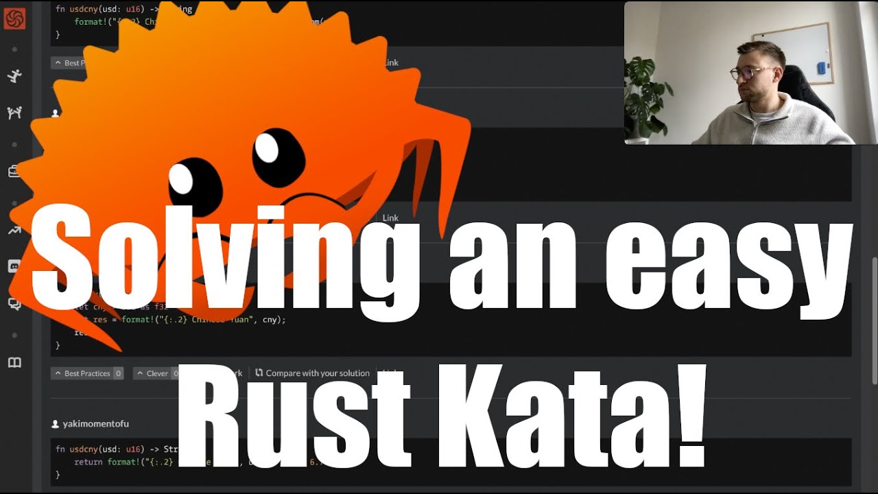 Learning Rust by solving coding challenges (#1)