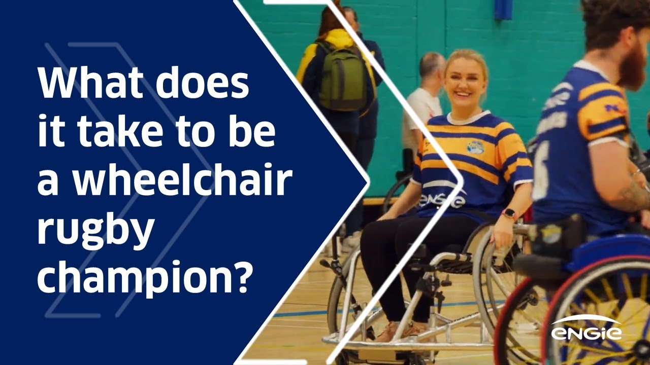 What does it take to be a wheelchair rugby league player? ENGIE Supply joins the Rhinos.