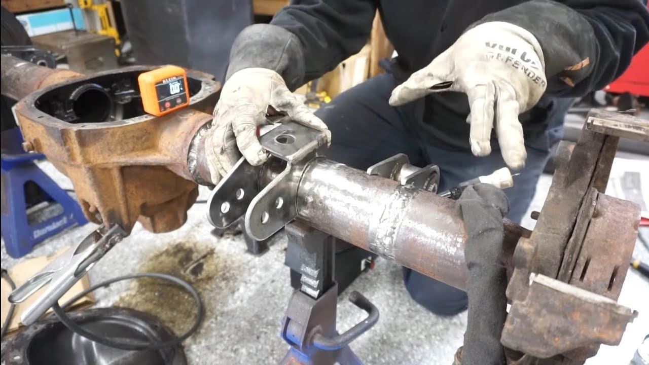 Установка комплекта Giffin's Weld на Ford 8.8 для замены на Volvo 240 | Vortec 4200