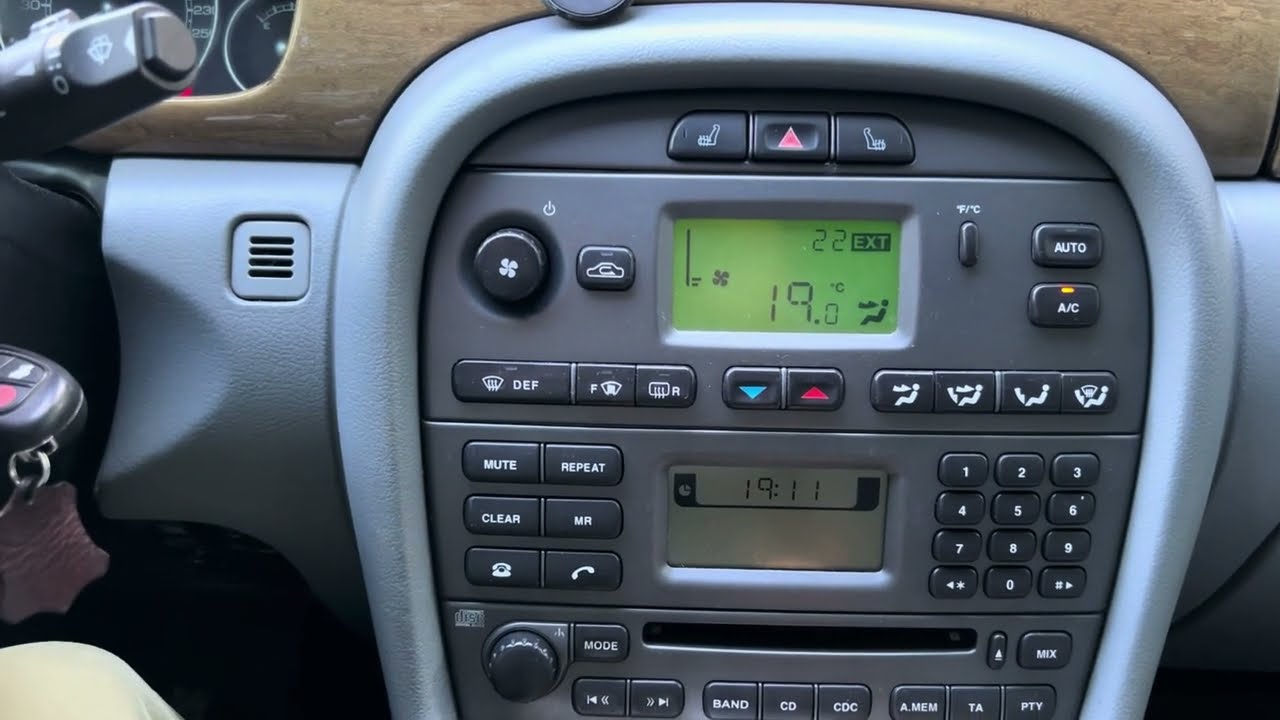 Плохо охлаждает кондиционер Jaguar X-Type