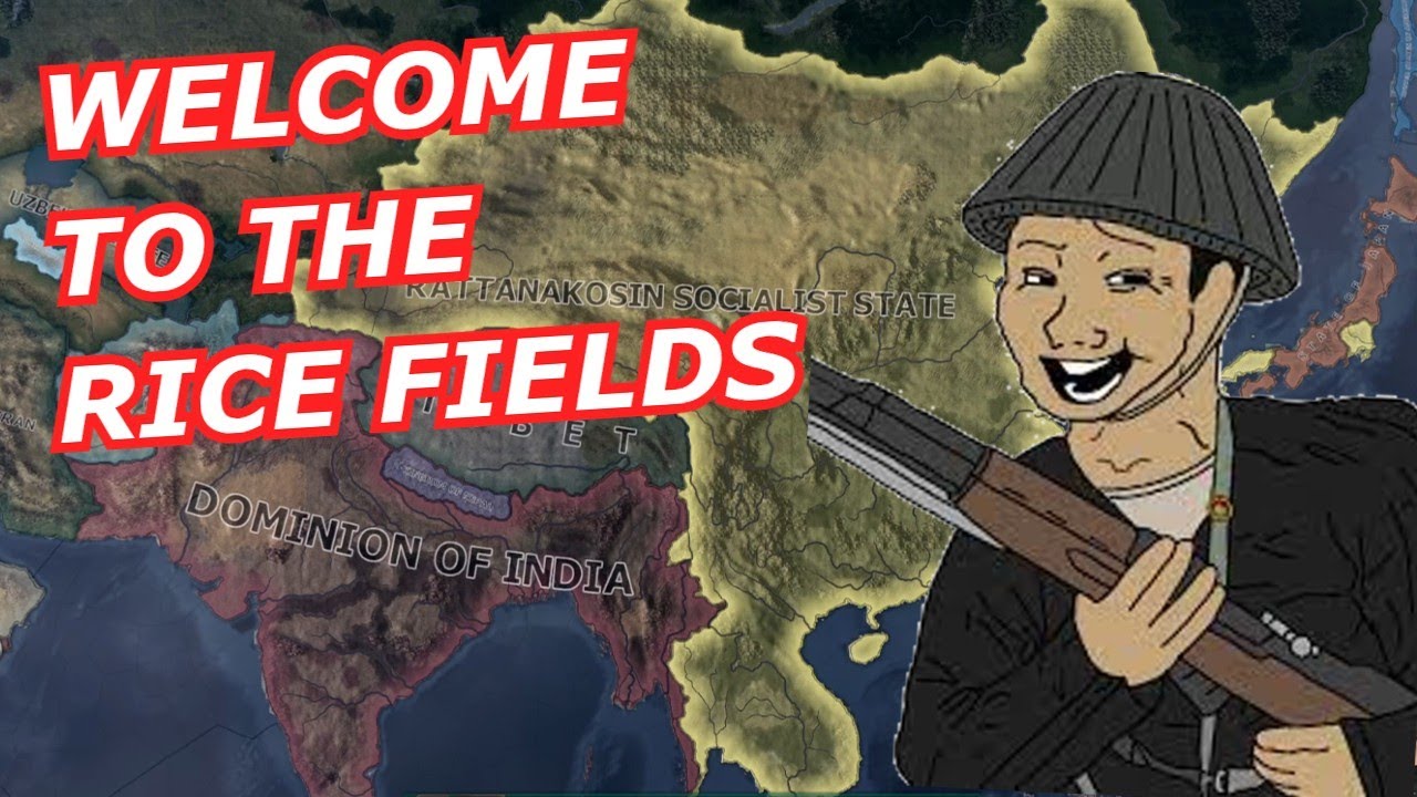 HOI4 R56: Сиам, настоящий двигатель Азии