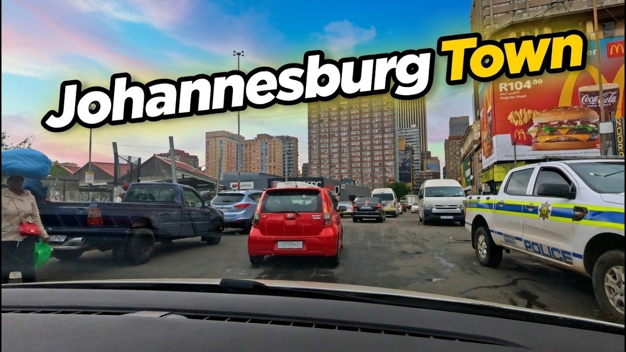 Johannesburg Town Drive through