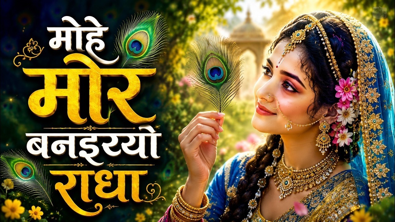 मोहे मोर बनइय्यो राधा | Mohe Mor Banaiyo Radha Apne Vrindavan Ko | Peaceful Radha Krishna Bhajan