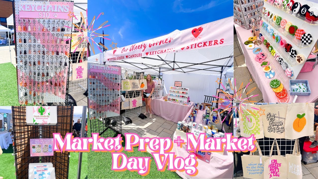 Market Flop? // making products, getting back into reading, market day + MORE