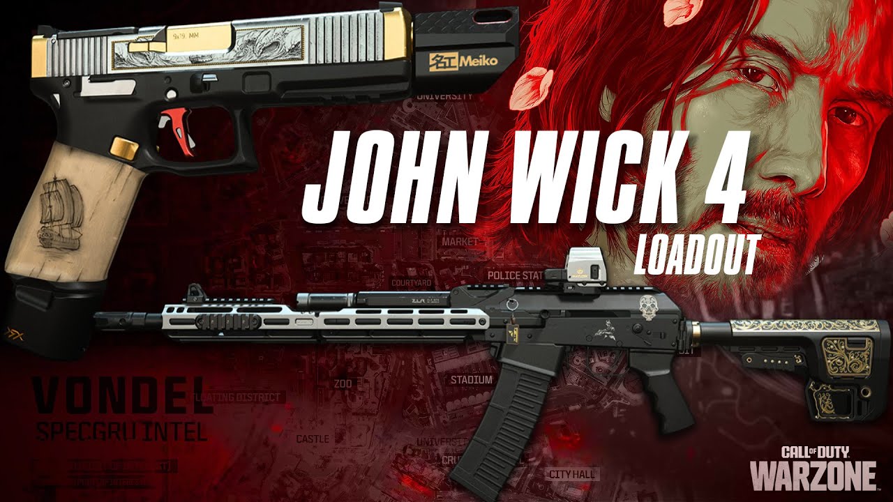 Комплектация Джона Уика 4 — Warzone 2 #warzone2 #codmw2 #johnwickedit #warzone2season4
