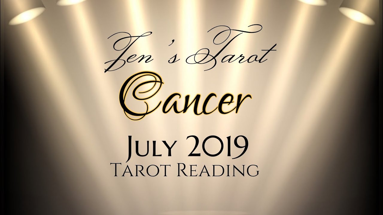Cancer July 2019 - MAJOR TURNAROUND!