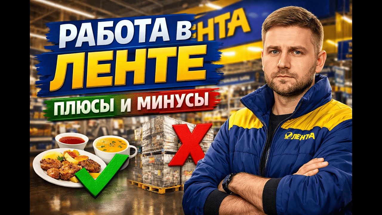 РАБОТА В ЛЕНТЕ | ЛИЧНЫЙ ОПЫТ