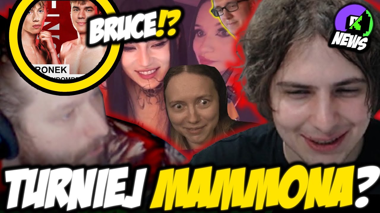 BRUCE W FAME? MAMMON VS TUBSON! -TEN TURNIEJ JEST NIE FER! SQUID GAME KOBIET! SZKLANA WIADOMOŚCI TTV