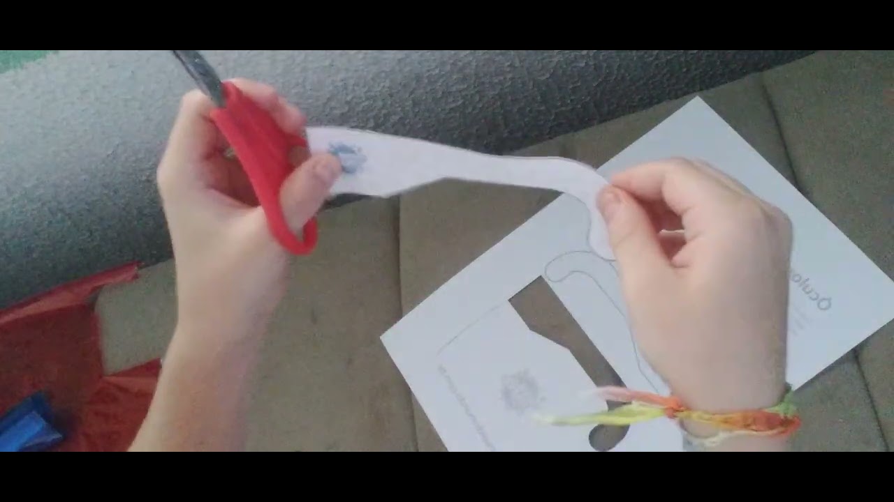 Como fazer um óculos 3D em casa 🔵🔴👓