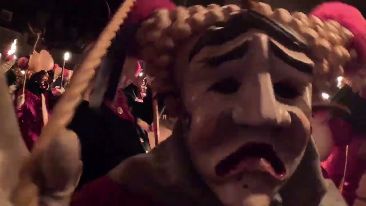 🔥 Schuttig Fackelumzug & Fackelverbrennung am Bärenplatz – Elzacher Fasnet 2025! 🔥