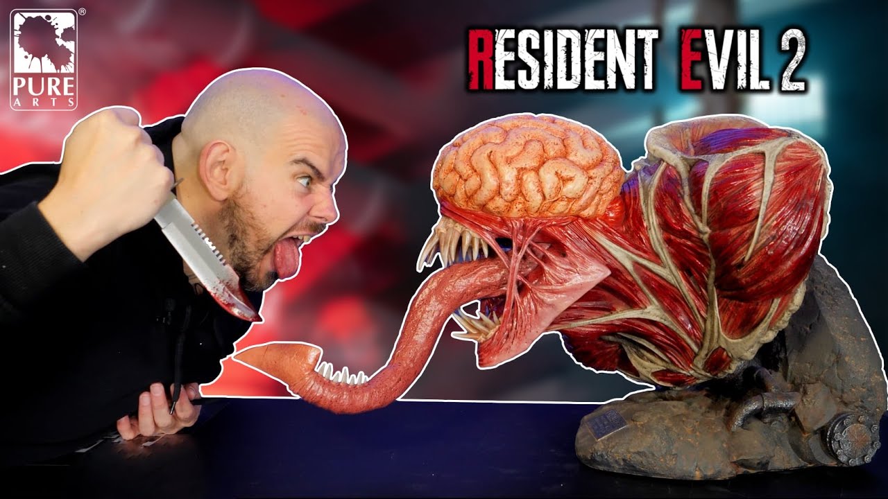 HORRIBLEMENT EFFICACE !!!! LICKER - Bust Life Size - Pure ARTS - Resident Evil 2