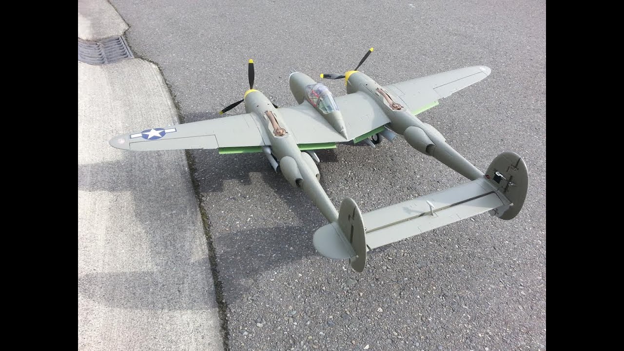 Mini Mod Review of the FlightLineRC P-38L Lightning