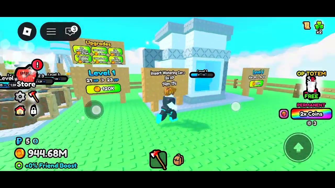 Chop the tree Roblox🪓🌲