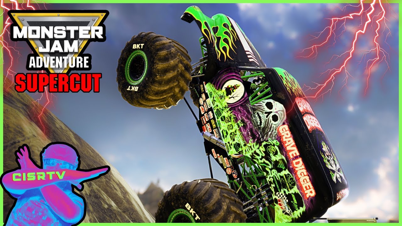 Monster Jam  ADVENTURE | SUPERCUT Ep #1-3 | GRAVE DIGGER & ZOMBIE Face Off Against EL TORO LOCO