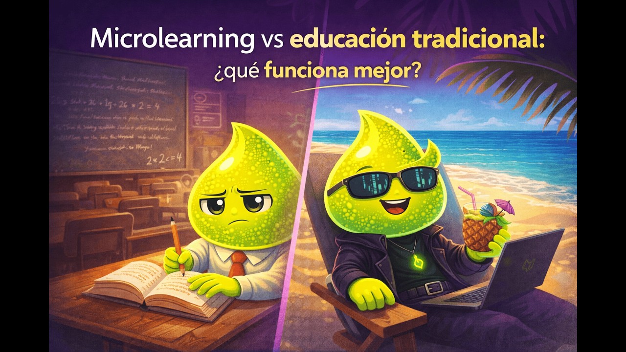 Microlearning vs educación tradicional: ¿qué funciona mejor? #finanzas #microlearning #innovación