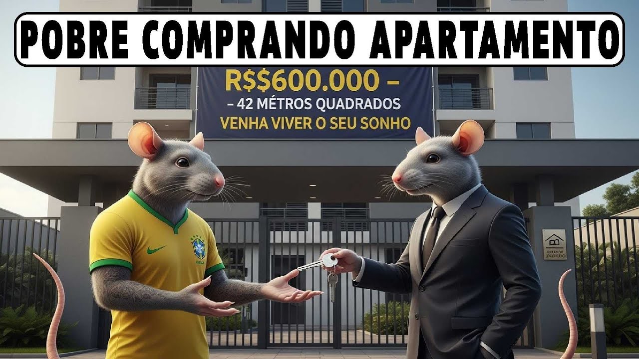 Como Tem Gente Pagando APARTAMENTO DE 600 MIL Ganhando R$ 4 Mil