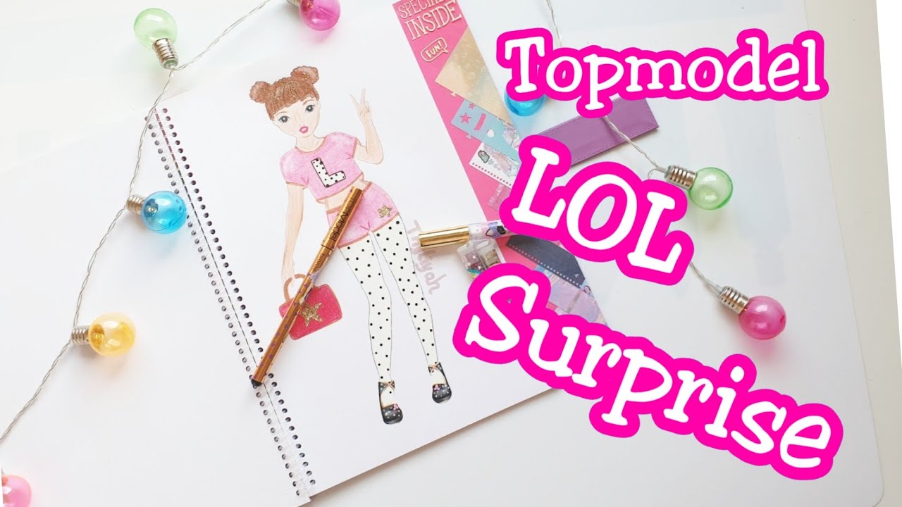 Topmodel depesche draw LOL Surprise malen❤ LOL Surprise Outfit