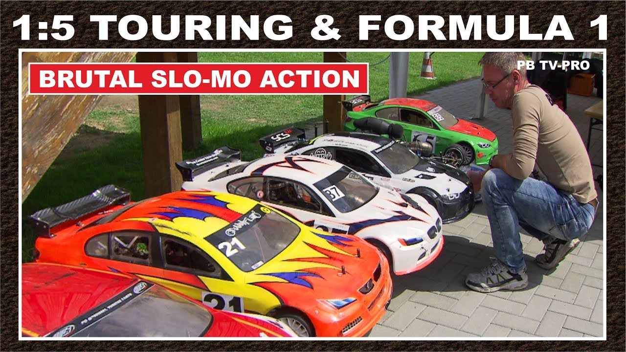 RC Formula 1 & Touring Car 1:5 Trophy / Super Slow Motion by Pete Bacoh