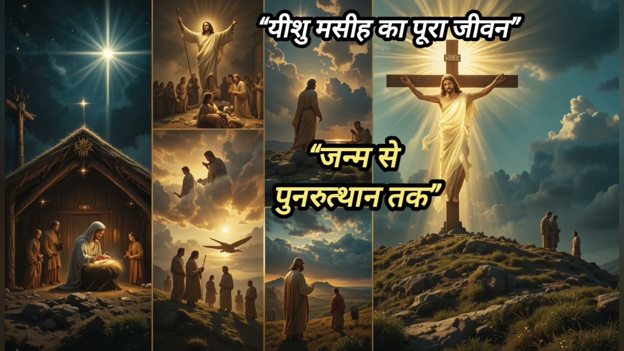 यीशु मसीह का पूरा जीवन | जन्म से पुनरुत्थान तक पूरी कहानी | Jesus Christ Life Story