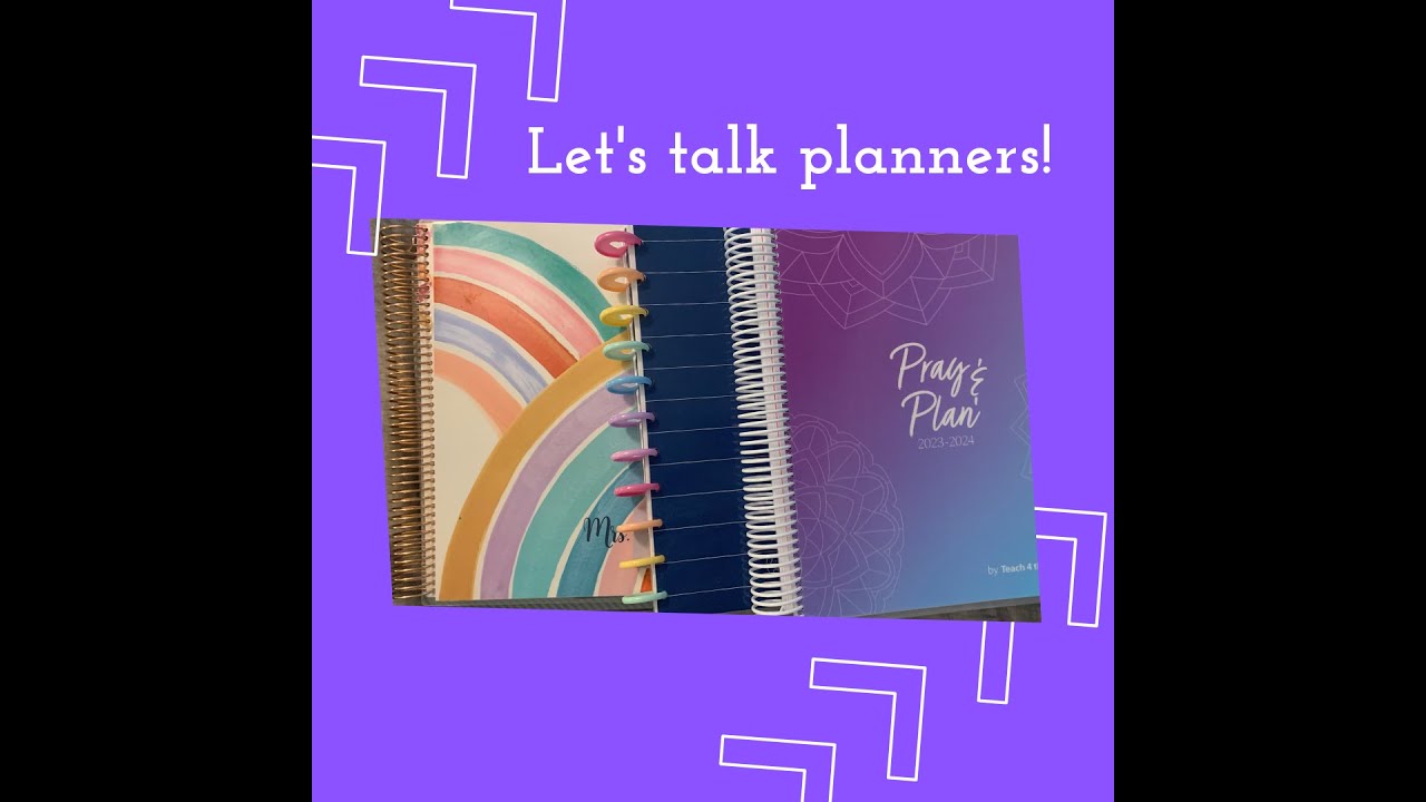 Teacher Planner Flip Through| Erin Condren, The Ultimate Planner (editable) and Pray and Plan