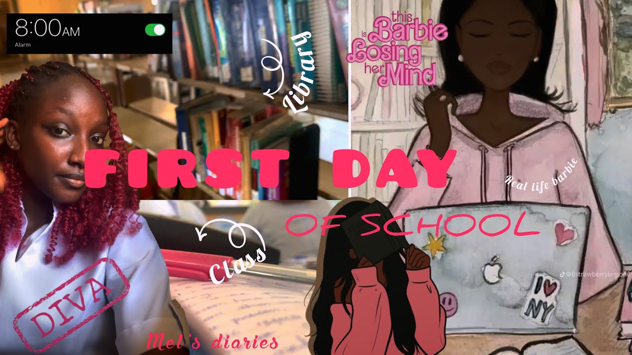 First Day of School Vlog 📚 | New Courses, Library Tour, GRWM & What’s in My Bag.