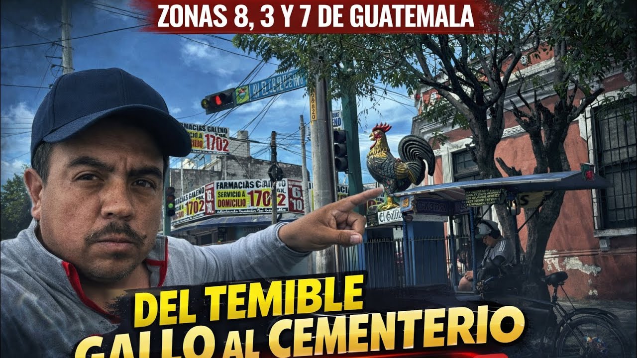 🚗 De Zona 8 al Barrio El Gallito y Cementerio La Verbena Ciudad de Guatemala 😱