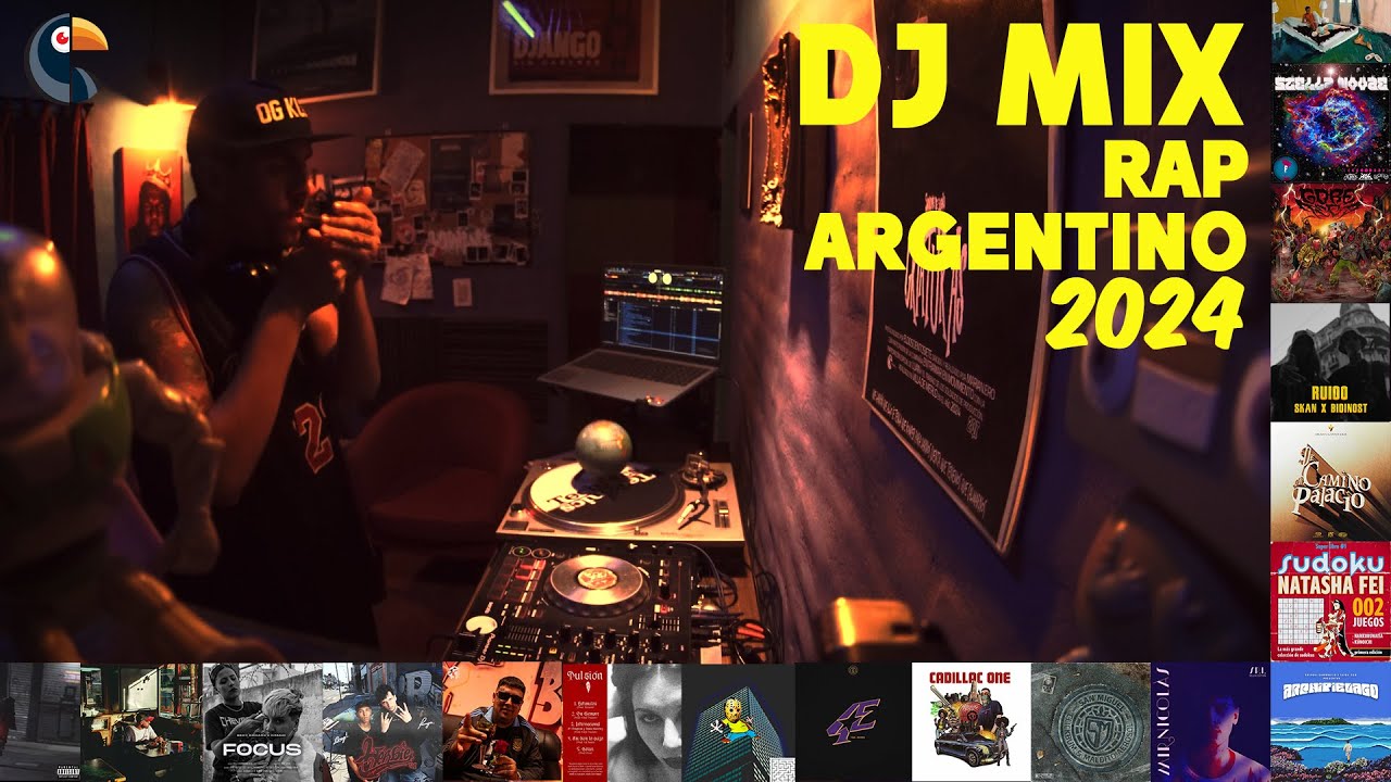 DJ MIX de HIP HOP - RAP ARGENTINO 2024